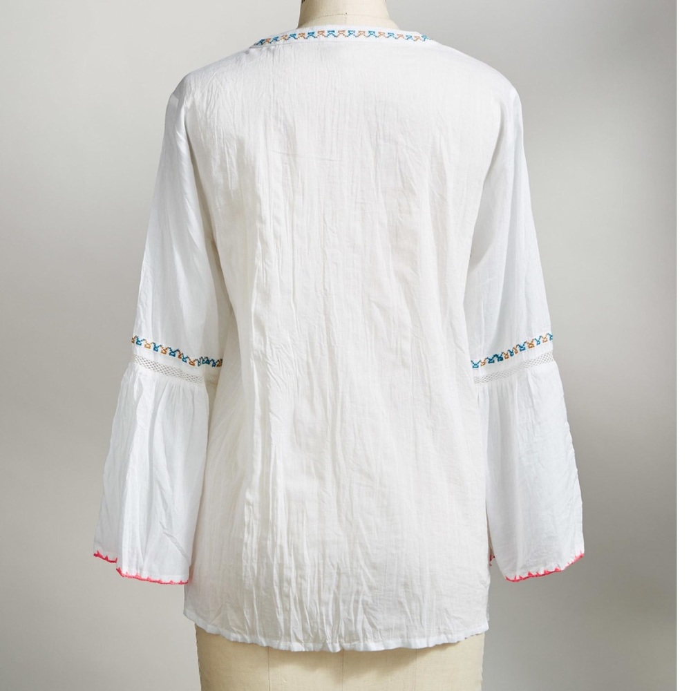 Gorgeous Peasant Top from Sundance Catalog - Picture 2 of 7